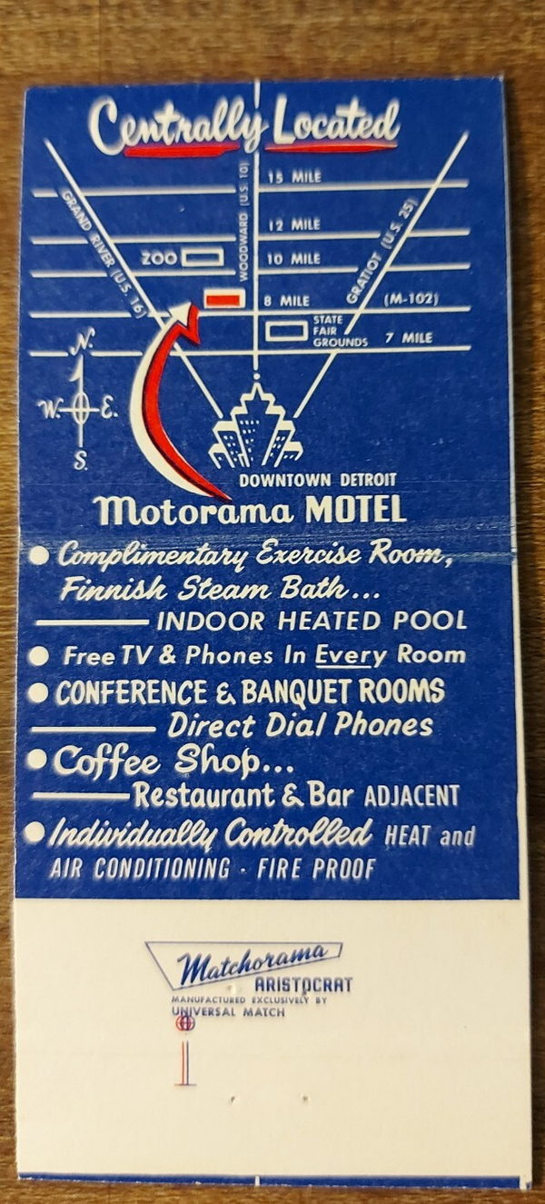 Motorama Motel - Matchbook (newer photo)